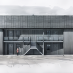 Stenmästaren, lägenhetshus i Kungsör